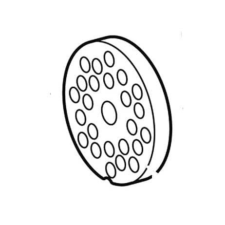 HOBART PARTS Hobart 00-016429-00002 Plate #12 SS 11/16 - SKU HOB00-016429-00002