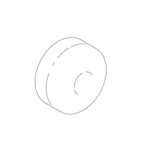 HOBART PARTS Hobart 00-064612-00004 Cover Attach Hole - SKU HOB00-064612-00004