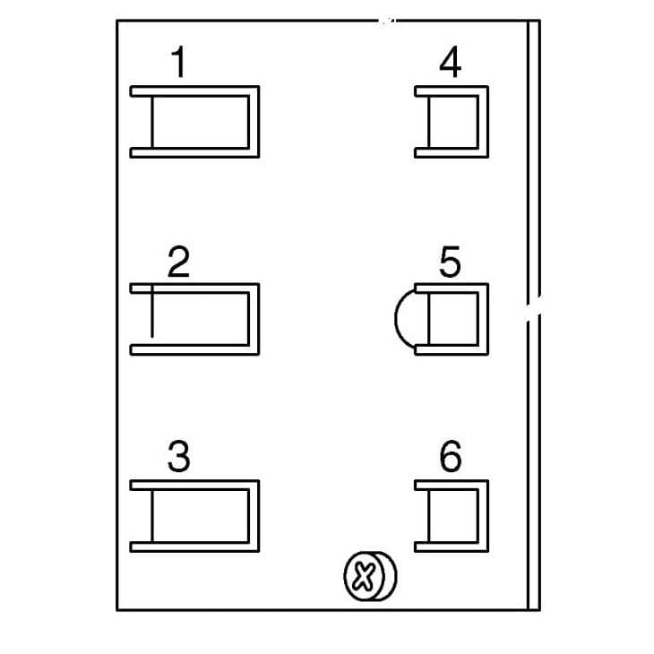 HOBART PARTS Hobart 00-121014 Terminal Board - SKU HOB00-121014