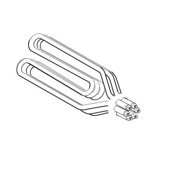 HOBART PARTS Hobart 00-185700-00007 Heater Tank Elec 600V 10KW - SKU HOB00-185700-00007