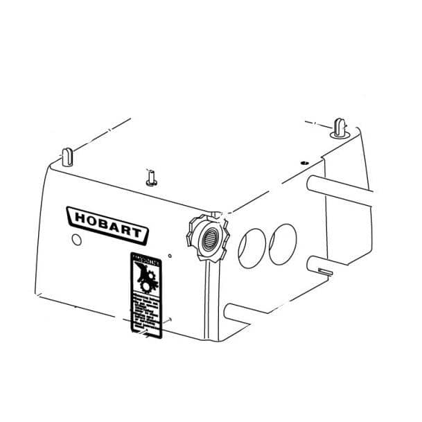 HOBART PARTS Hobart 00-438584-00001 Case Gear (Serv Assembly) 60 HZ - SKU HOB00-438584-00001