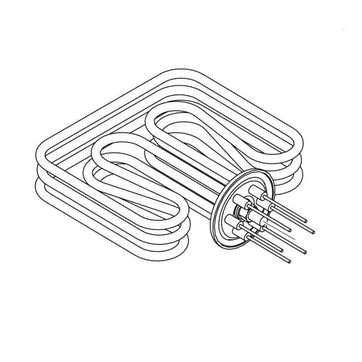 HOBART PARTS Hobart 00-562182-00001 Sump Heater Element 240V 7200W - SKU HOB00-562182-00001