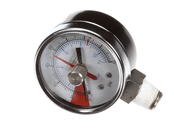 HOBART PARTS Hobart 00-854306-00009 Gauge Pressure Brass - SKU HOB00-854306-00009