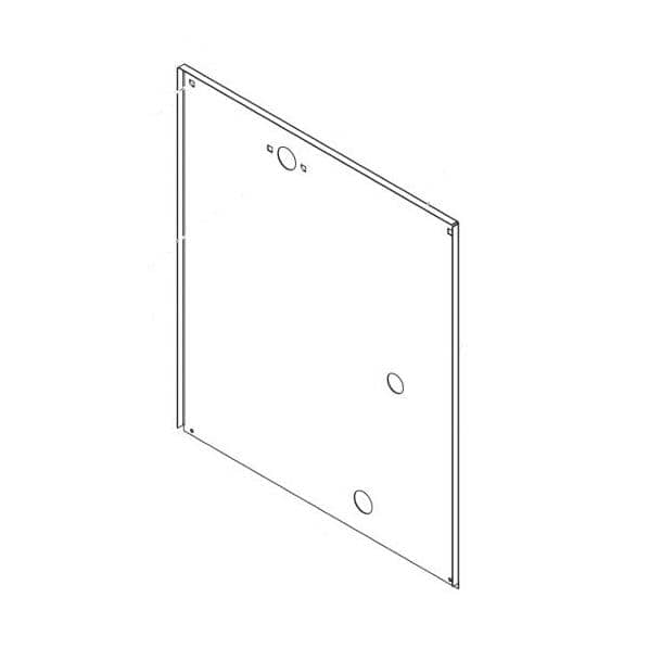 HOBART PARTS Hobart 00-857588-00001 Cabinet Back Panel - SKU HOB00-857588-00001