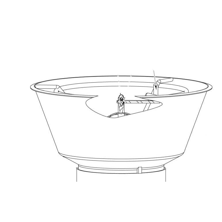 HOBART PARTS Hobart 00-914953 Crank Hopper - SKU HOB00-914953