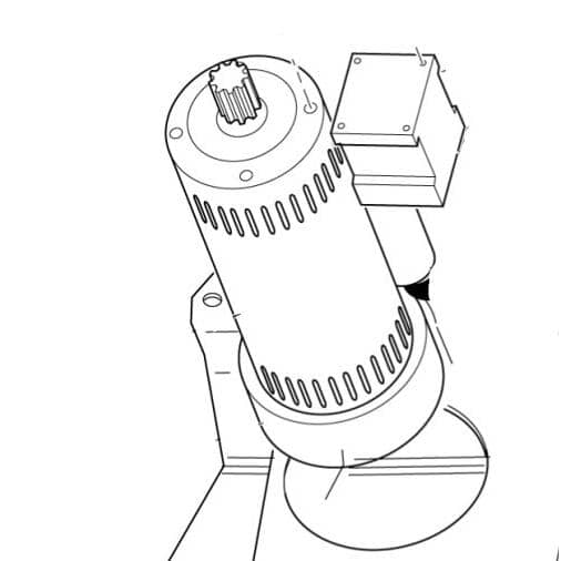 HOBART PARTS Hobart 00-915218 Kit Motor 120/60/1 FP100 - SKU HOB00-915218
