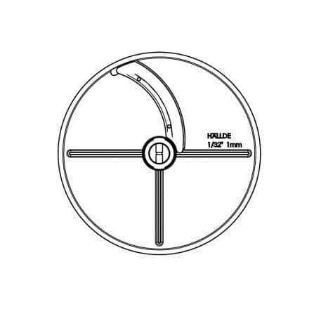 HOBART PARTS Hobart 00-915761 Plate 5/64 (2MM) Slicer - SKU HOB00-915761