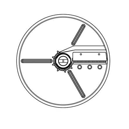 HOBART PARTS Hobart 00-915766 Plate 3/32 (4MM) Julienne Sli - SKU HOB00-915766