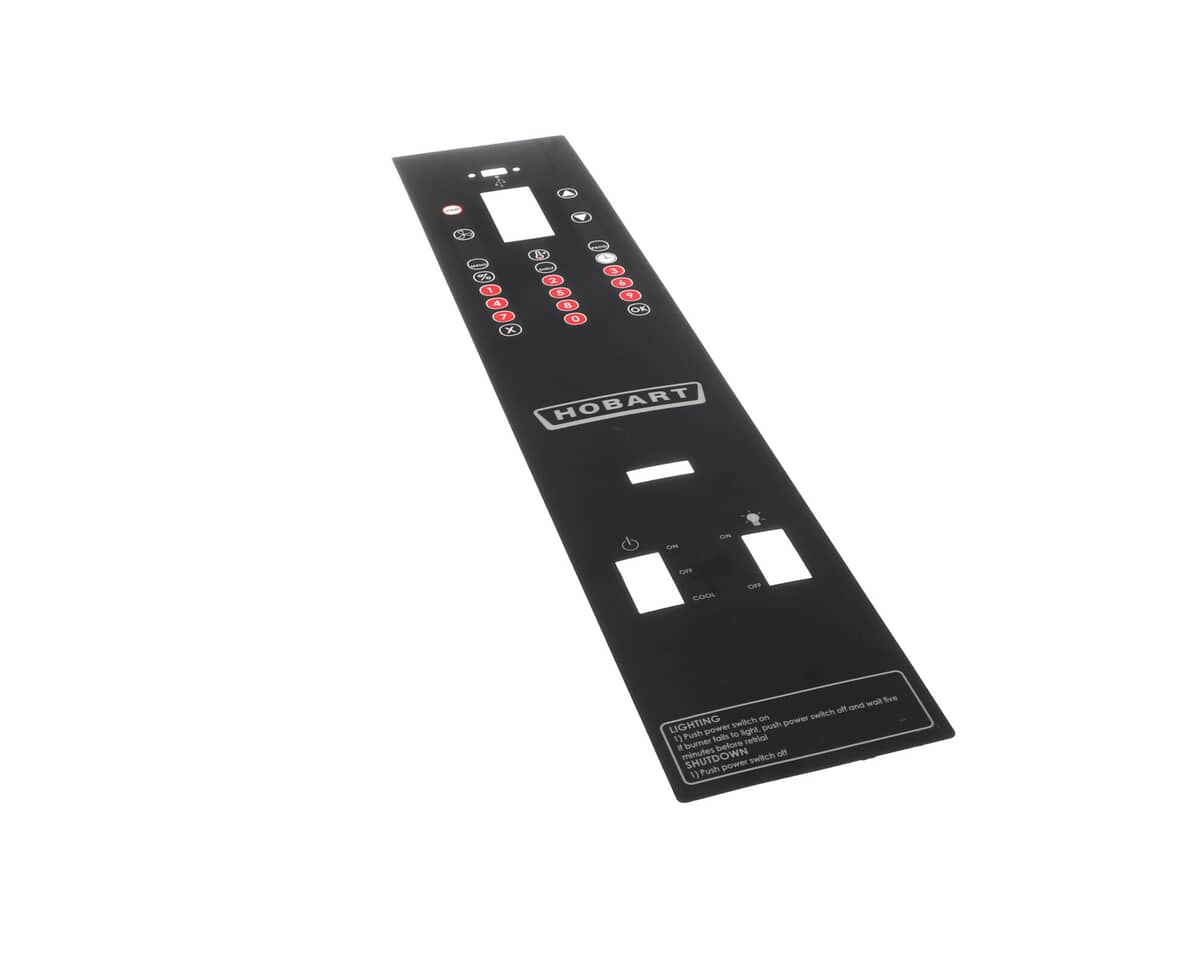 HOBART PARTS Hobart 00-959113-00003 Overlay Full Gas Hobart - SKU HOB00-959113-00003