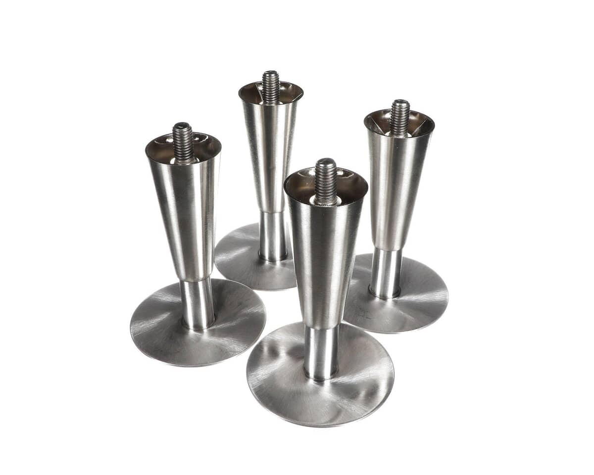 HOSHIZAKI PARTS Hoshizaki LP-6FLANGE LP-6IN Stainless Flanged Leg Set Of 4 - SKU HOSLP-6FLANGE