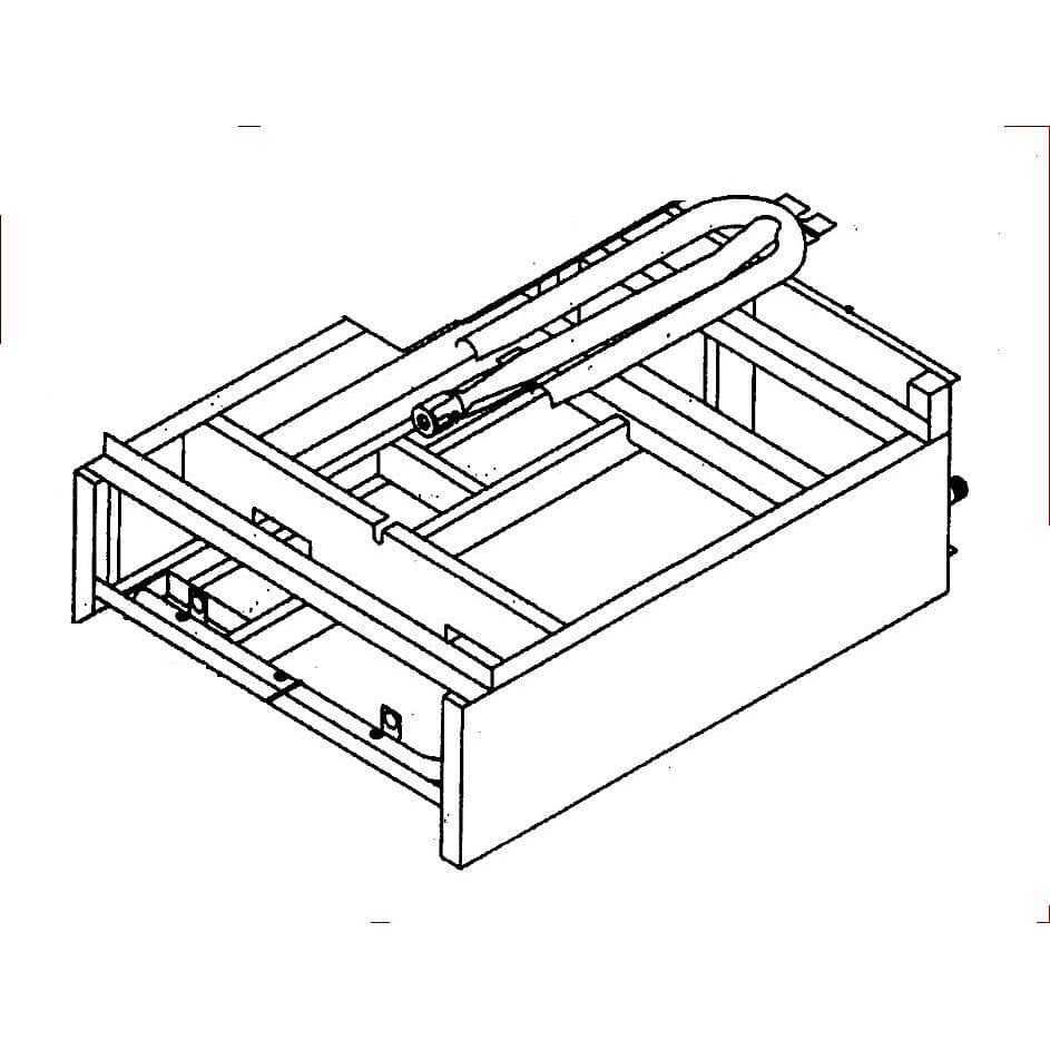 IMPERIAL PARTS Imperial 12027 48 In. Back Plate For An Itg - SKU IMP12027