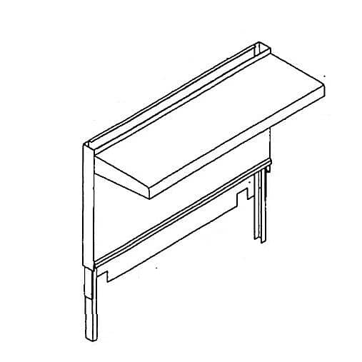 IMPERIAL PARTS Imperial 21201 36 In. Backguard Assembly For IR2000 - SKU IMP21201
