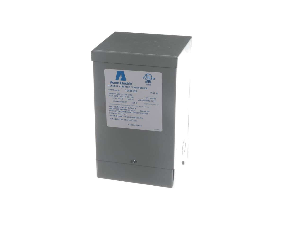 IMPERIAL PARTS Imperial 36254 ICVE-480V-TRANSFORMER 1KVA 1 PH 110/22 - SKU IMP36254