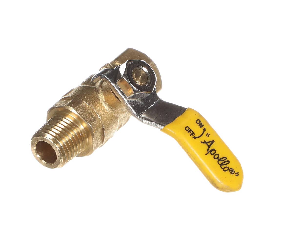 INSINGER PARTS Insinger 1000-04136 Air Cock Valve 1/4 W/ Hex Nut - SKU ISG1000-04136