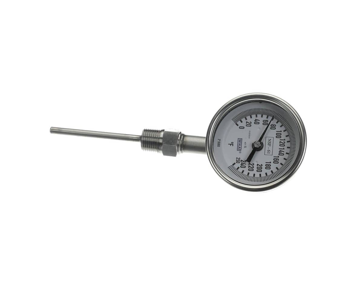 INSINGER PARTS Insinger 1000-08460 Thermometer Final Rinse 0-250F - SKU ISG1000-08460