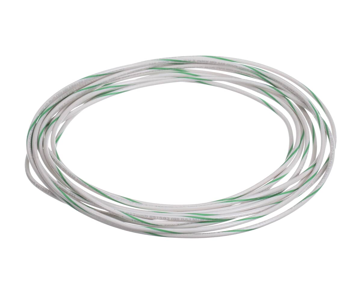 JACKSON PARTS Jackson 06145-011-35-69 Wire 18GA Wht/Green Sprial 21 Drum - SKU JAC06145-011-35-69