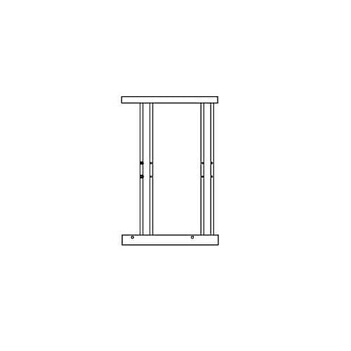 JACKSON PARTS Jackson 5700-011-73-86 W-Frame Right Weldment ES1000 - SKU JAC5700-011-73-86