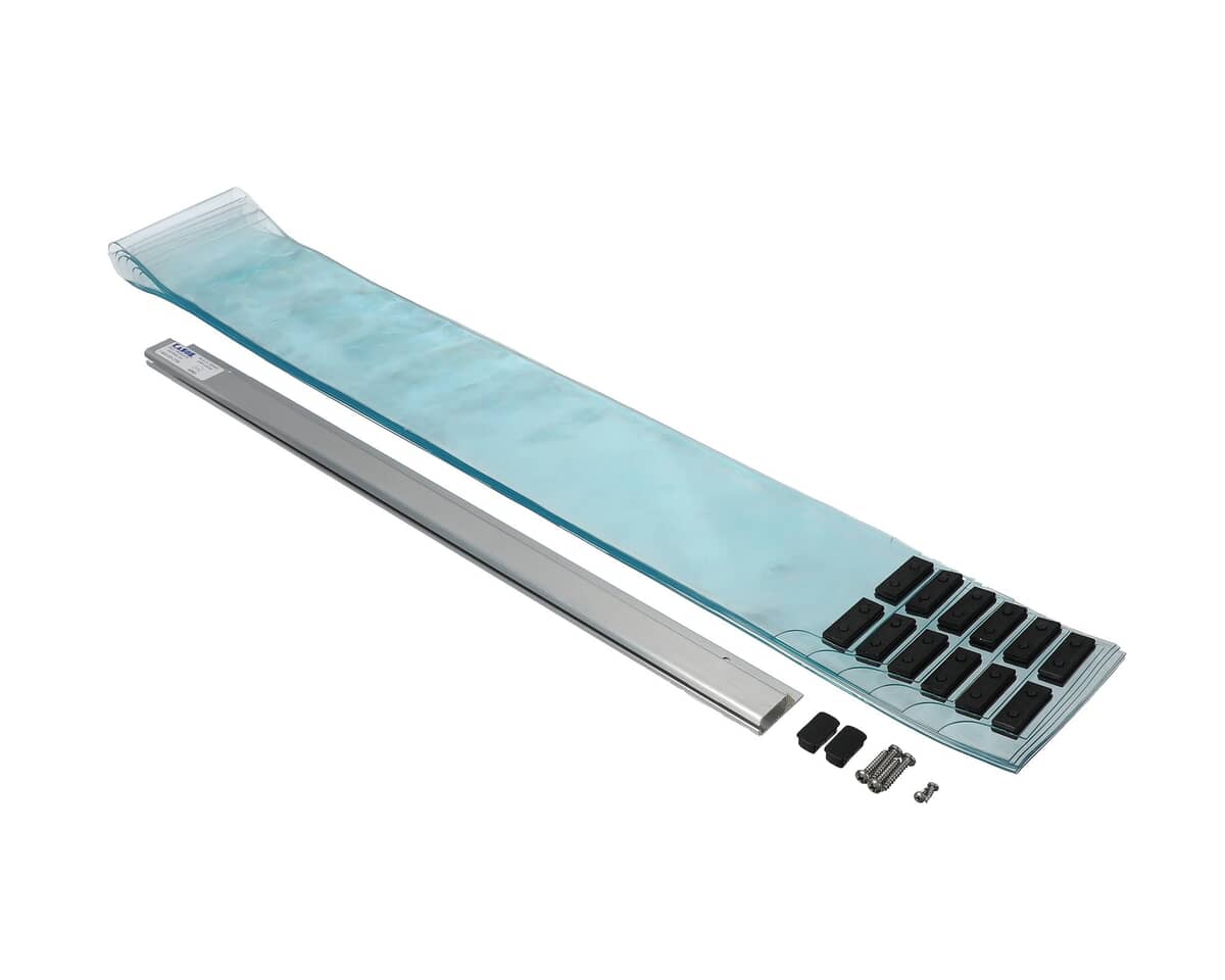 KOLPAK PARTS Kolpak 500002703 Strip Curtain 24-26INX78IN Translucent - SKU KLP500002703