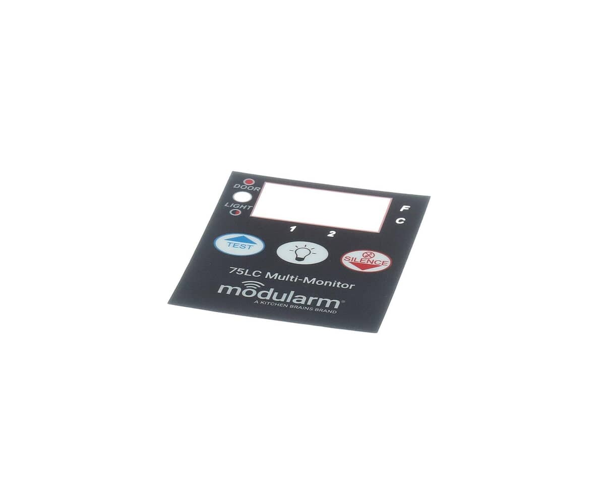 KOLPAK PARTS Kolpak 500002841 Overlay Modularm 75LC Alarm Sticker - SKU KLP500002841