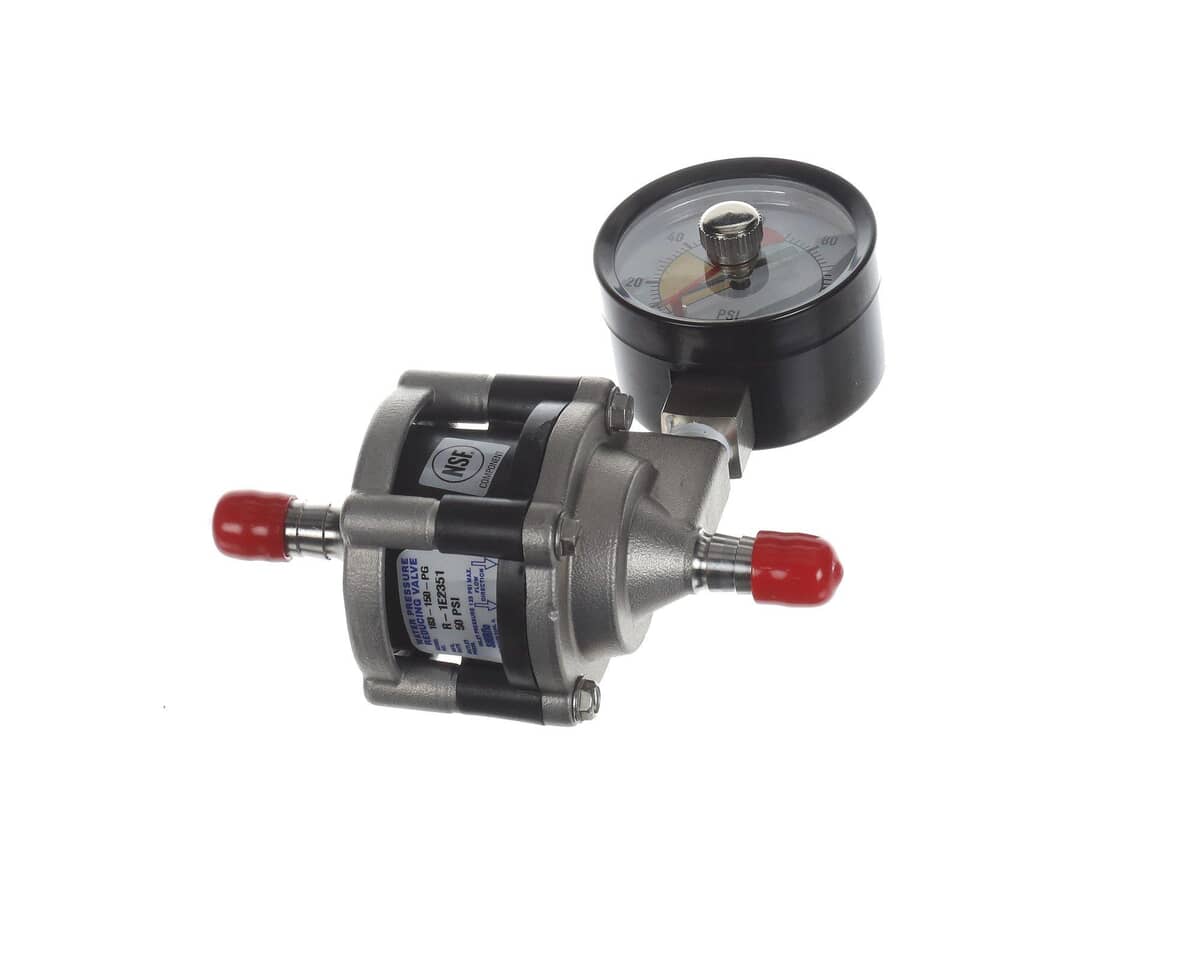 LANCER PARTS Lancer 183-150-PG Shurflo Water Reg 50PSI Gauge - SKU LAN183-150-PG