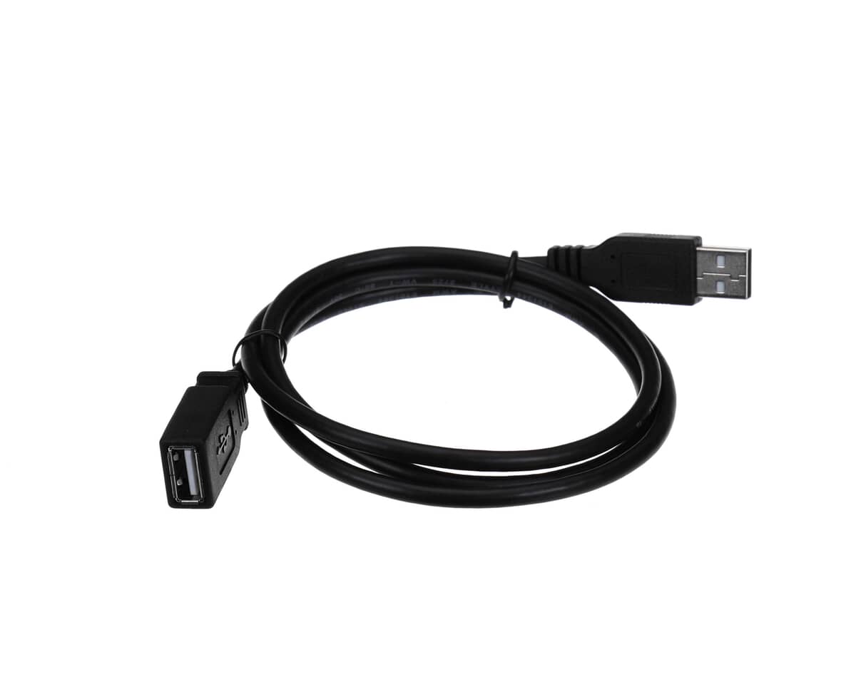 LANCER PARTS Lancer 21-2005 Cable 2.0 USB A Female To A Male 3FT Shi - SKU LAN21-2005