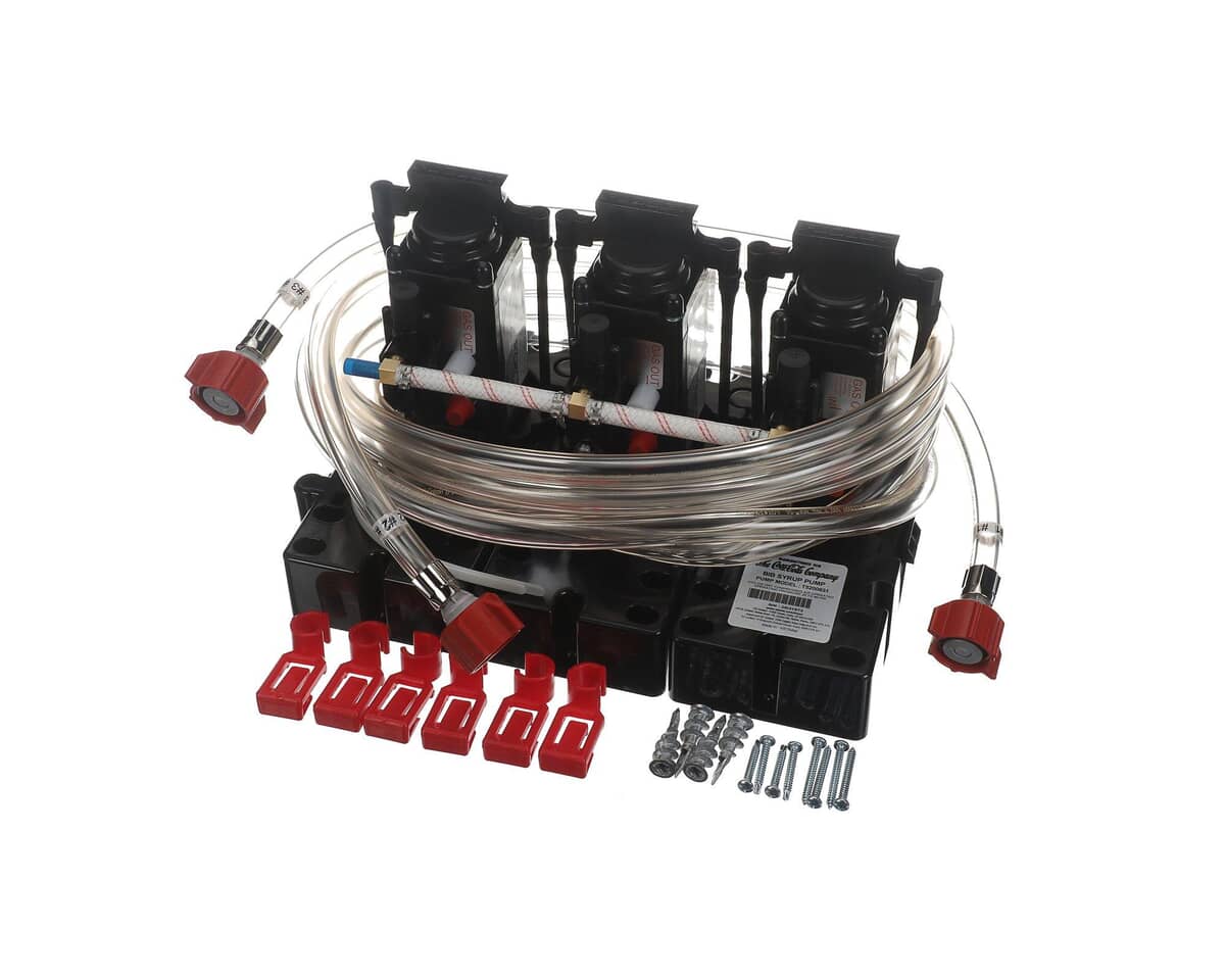 LANCER PARTS Lancer T5000-830A Flojet 3 Pump Kit On Univ Bracket - SKU LANT5000-830A