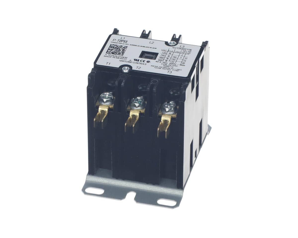 LENNOX PARTS Lennox 72P53 Cnt Contactor 3P-30A-24V - SKU LEN72P53