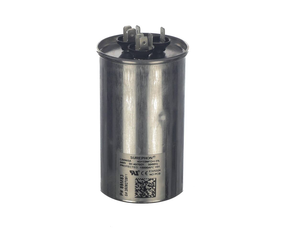 LENNOX PARTS Lennox 89M83 45/10MFD 440V Rnd Run Capac. - SKU LEN89M83