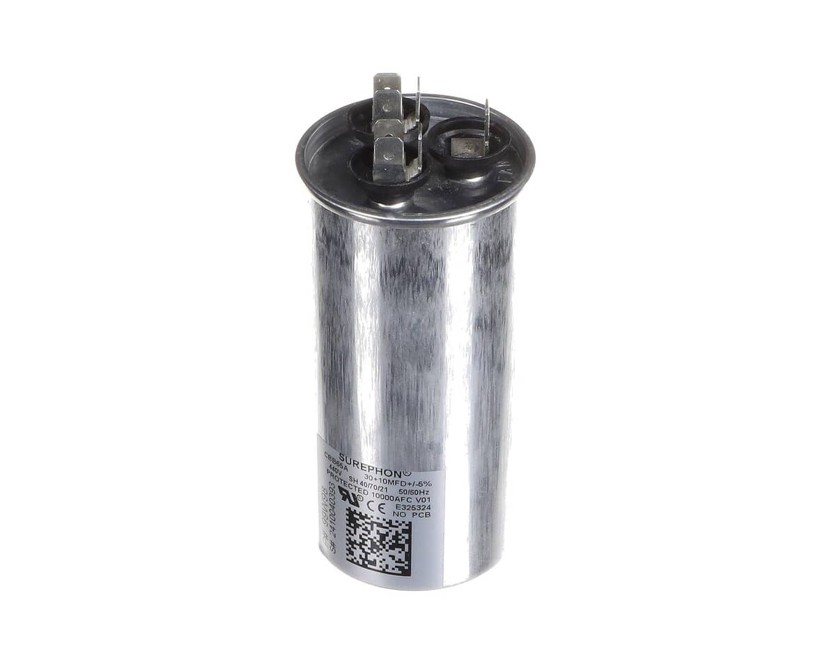 LENNOX PARTS Lennox 99W98 100335-56 Dual Run Cap 3010 @ 440V Rnd - SKU LEN99W98