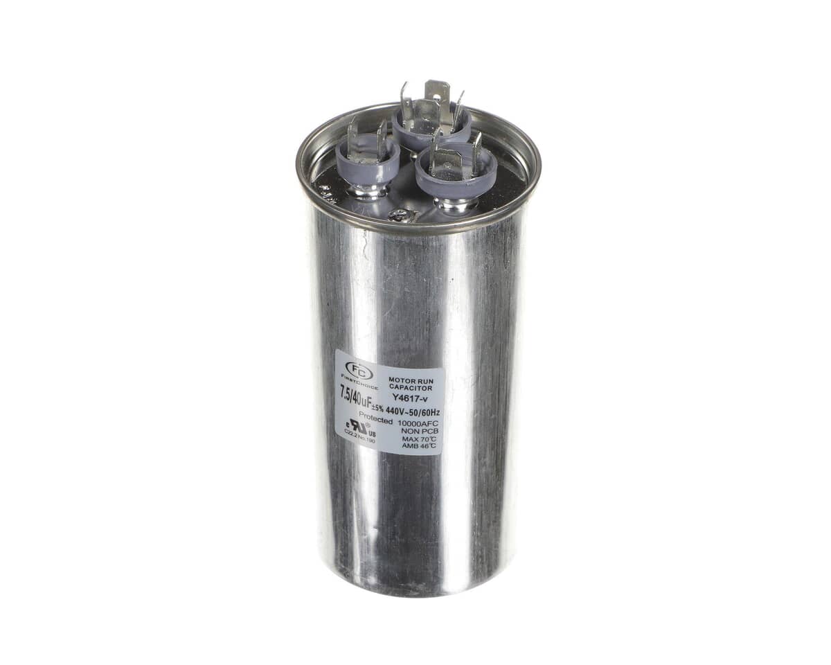 LENNOX PARTS Lennox Y4617 1/C Dual Run Cap 407.5 Mfd @ 440VAC Rnd - SKU LENY4617