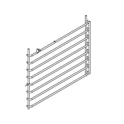LANG PARTS Lang 2B-50200-33 Rack Slide 5 Pos Eco Deep - SKU LG2B-50200-33