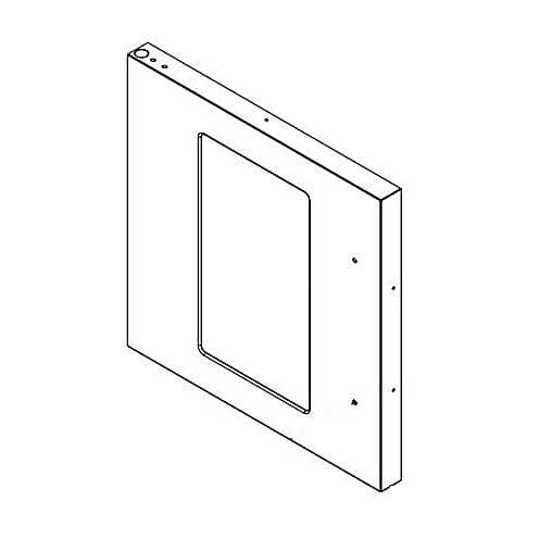 LANG PARTS Lang Q9-60102-1362 Outer Door Eh No/Logo - SKU LGQ9-60102-1362