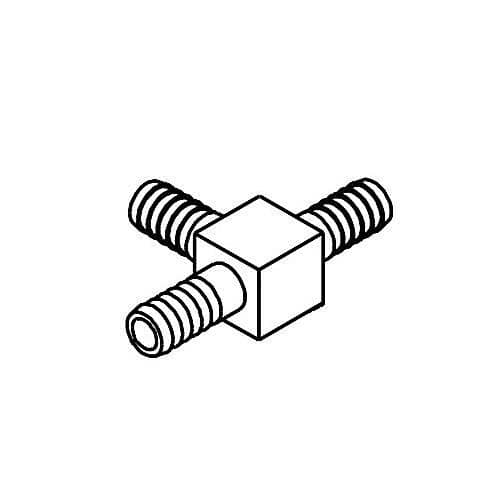 MULTIPLEX PARTS Multiplex 5009851 Tee 3/8 Barb - SKU MANB5009851