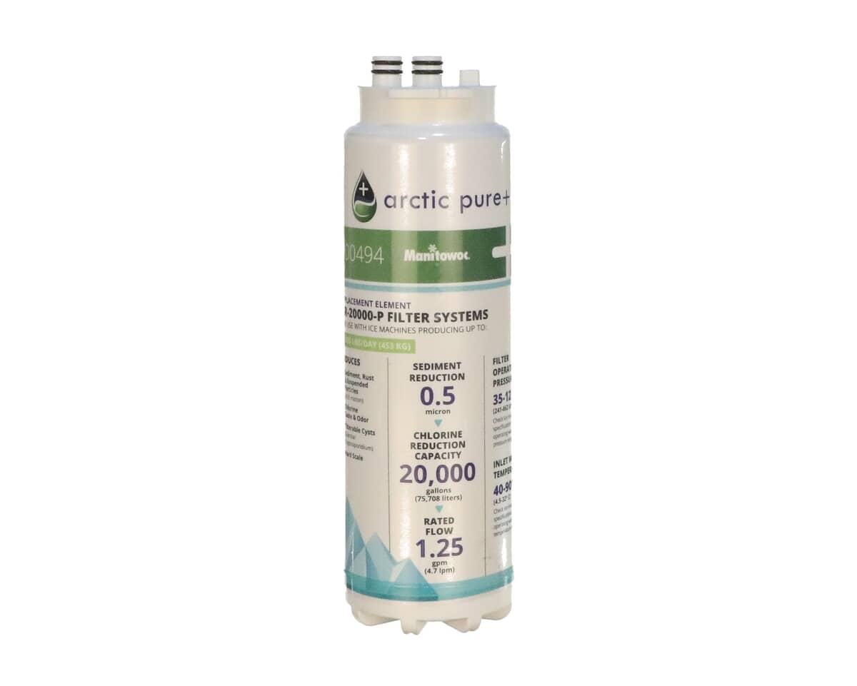 MANITOWOC ICE PARTS Manitowoc Ice K00494 Water Filter - SKU MANK00494