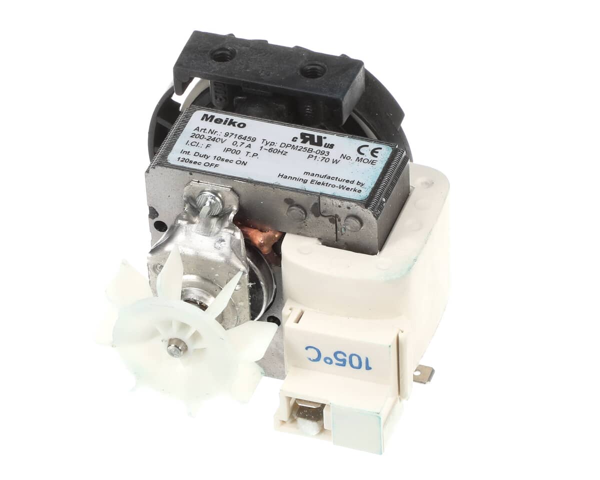 MEIKO PARTS Meiko 9716459 Pump With Motor DPM25B-093 - 60HZ Mit Th - SKU MEI9716459