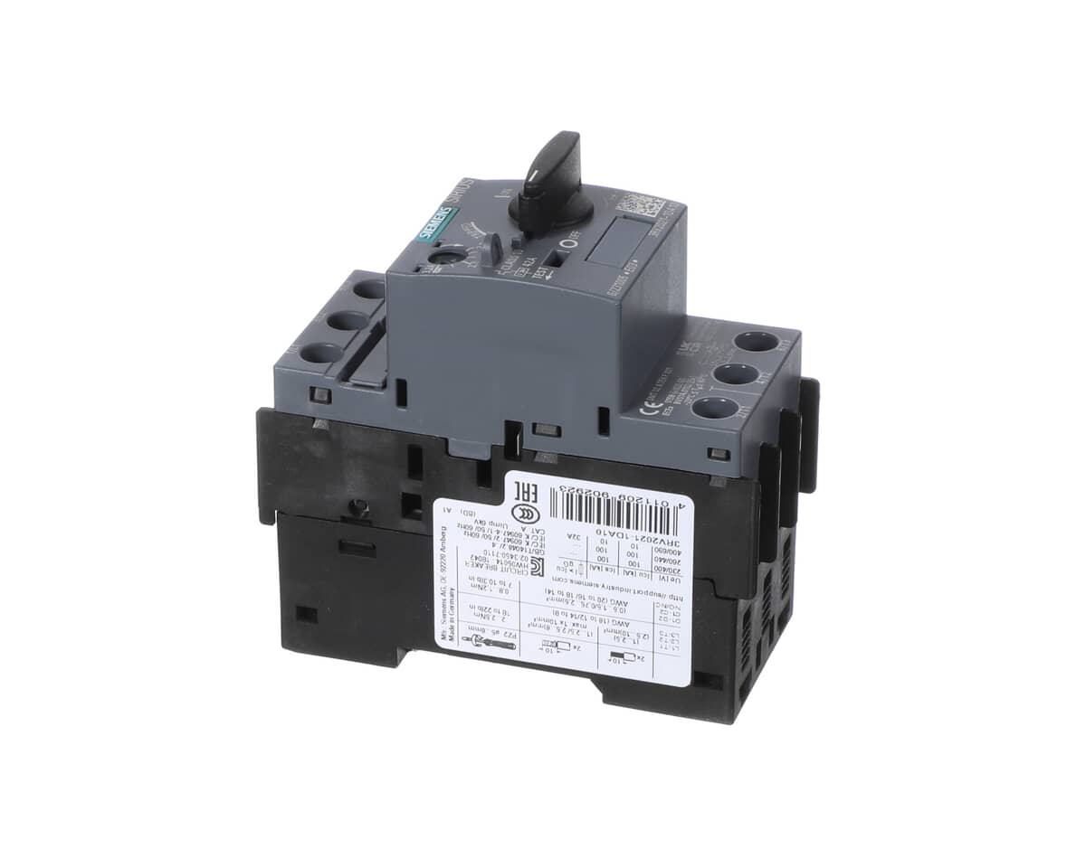MEIKO PARTS Meiko 9753598 Motor Protecting Switch 3RV102 - SKU MEI9753598