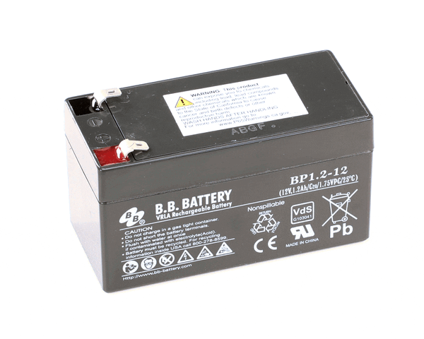 NORLAKE PARTS Norlake 139330 Battery # Vrla 12V BP1.2-12-T1 - SKU NOR139330