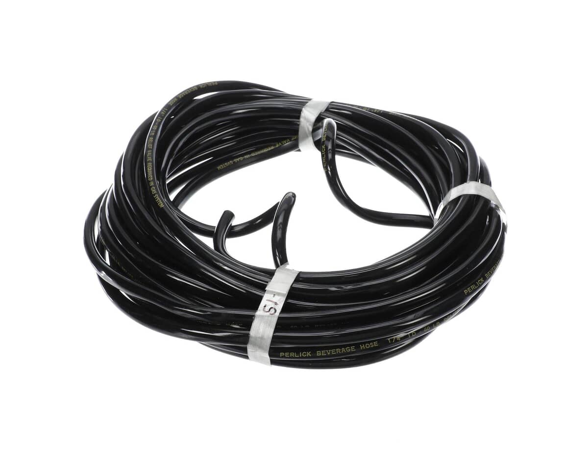 PERLICK PARTS Perlick 1386BL Tubing Beverage Black 1/4 - SKU PE1386BL