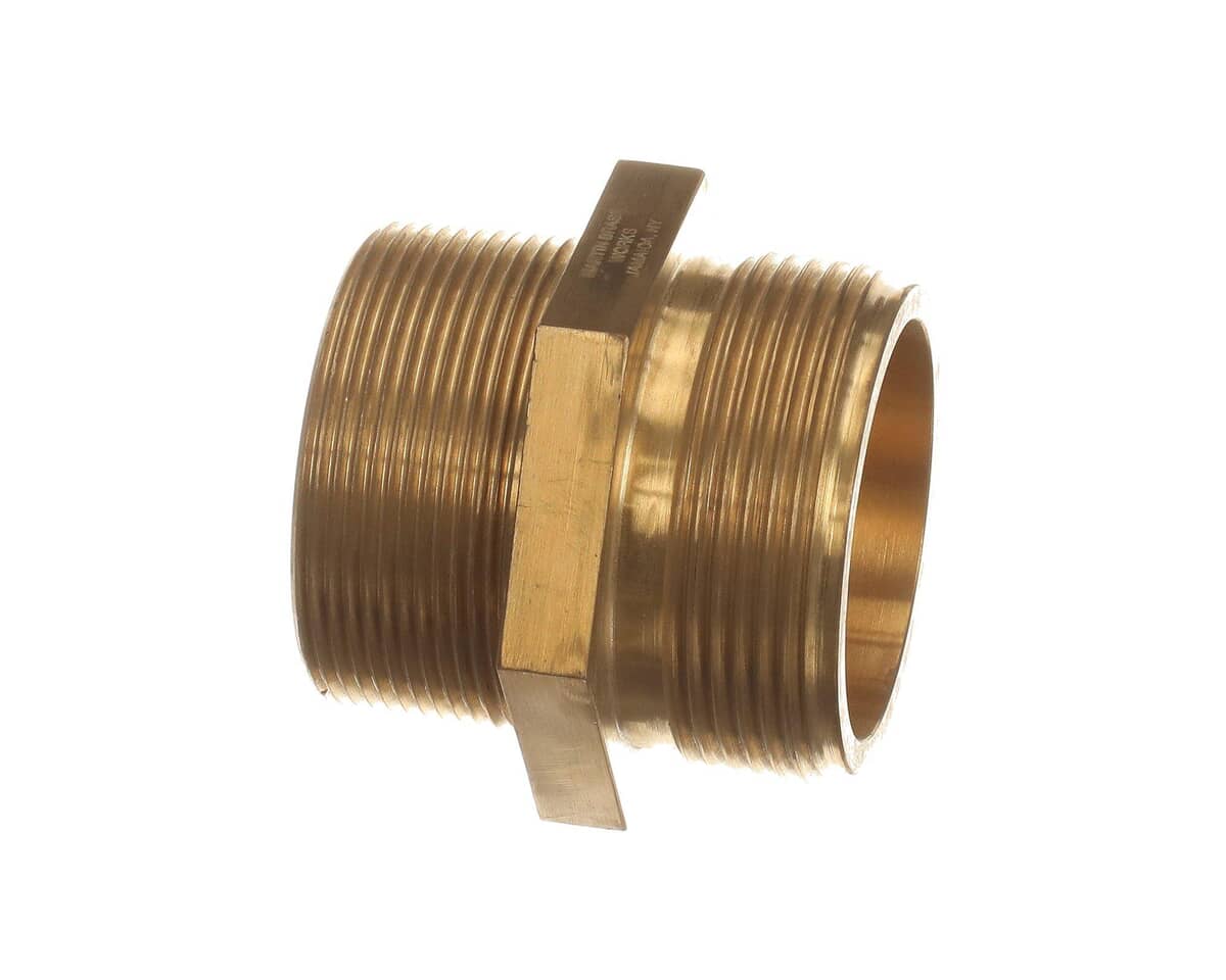 PERLICK PARTS Perlick F31942-1-501 Nipple HOSE:2 2-1/2 Male 810 Thd Brass - SKU PEF31942-1-501
