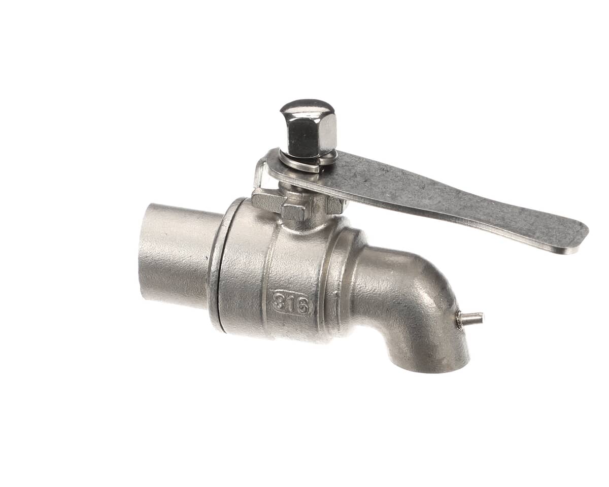 RATIONAL PARTS Rational 60.71.443P Ball Bib Cock 1IN Machined - SKU RATL60.71.443P