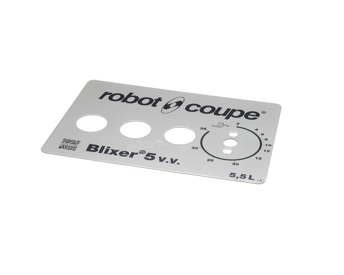 ROBOT COUPE PARTS Robot Coupe 406280 Blixer 5VVA Front Plate - SKU ROB406280
