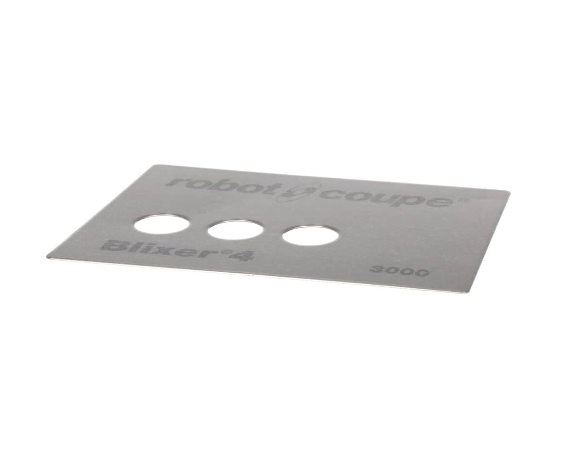 ROBOT COUPE PARTS Robot Coupe 407841 BLIXER4 Mono Front Plate - SKU ROB407841