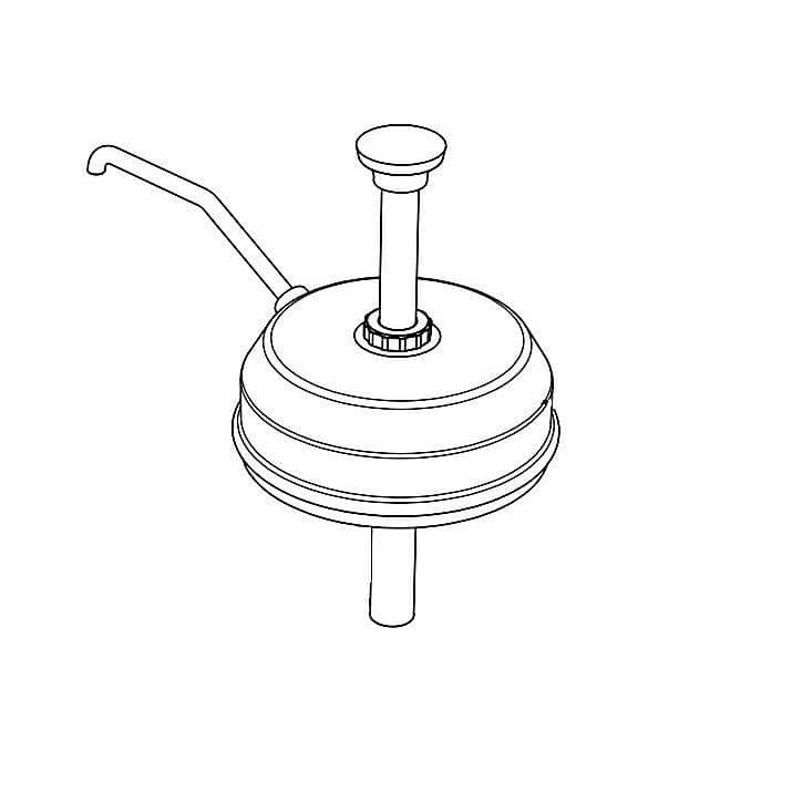 SERVER PARTS Server 81185 Food Server Pump Express Conn - SKU SER81185