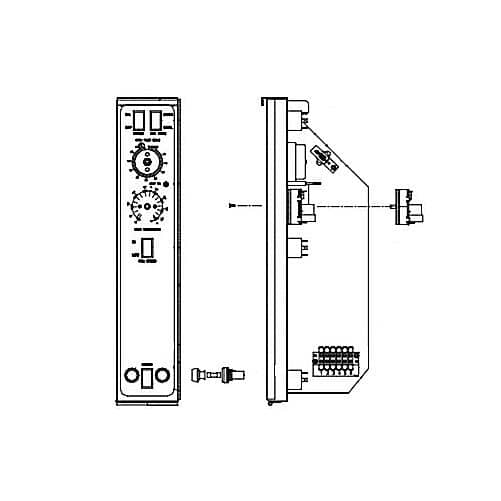 SOUTHBEND RANGE PARTS Southbend Range 1179656 Control Panel S/A Sc 480V - SKU SOU1179656