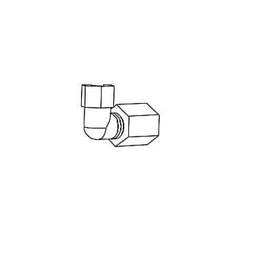 SOUTHBEND RANGE PARTS Southbend Range 1181579 Elbow 1/4CCX1/4MPT Brass - SKU SOU1181579