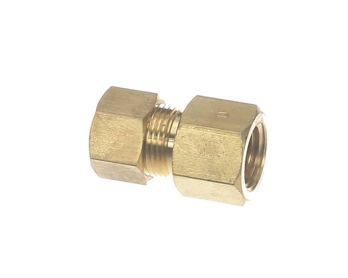 SOUTHBEND RANGE PARTS Southbend Range 9814-5 Brass Comp. Conn; 3/8IN T X 1/4IN FPT - SKU SOU9814-5