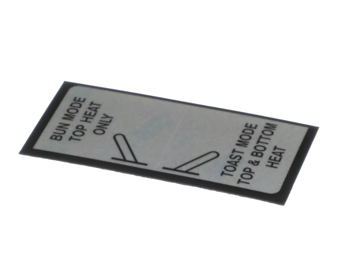 STAR PARTS Star 2M-200841 Label TH14 Bun Mode - SKU STA2M-200841
