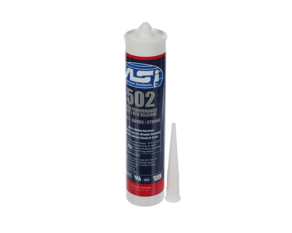 STRUCTURAL CONCEPTS PARTS Structural Concepts 30306 Misc Asi 502 Silicone White - SKU STC30306