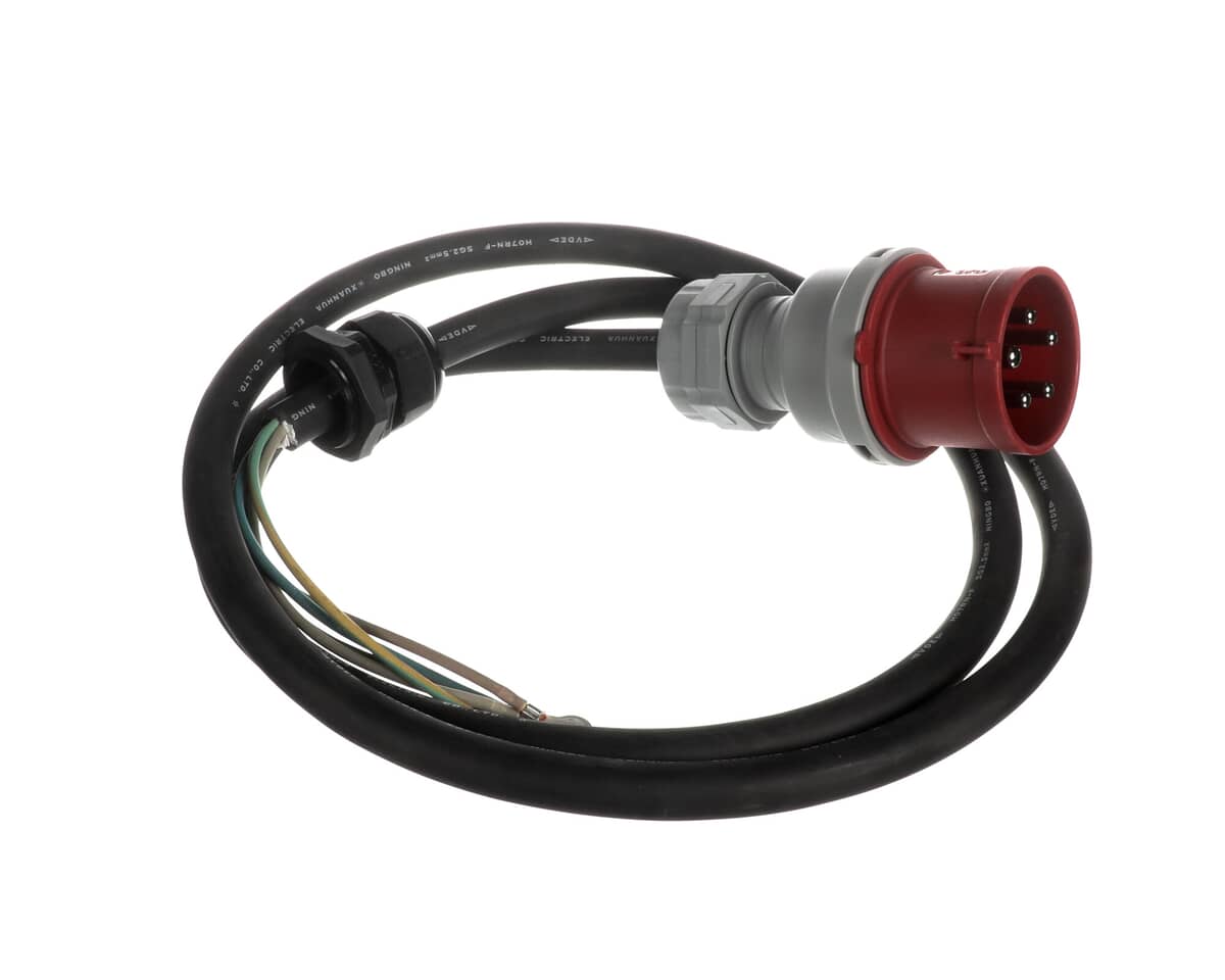 TURBOCHEF PARTS Turbochef 103187 Power Cord 3PH (5 Pin) - SKU TBC103187