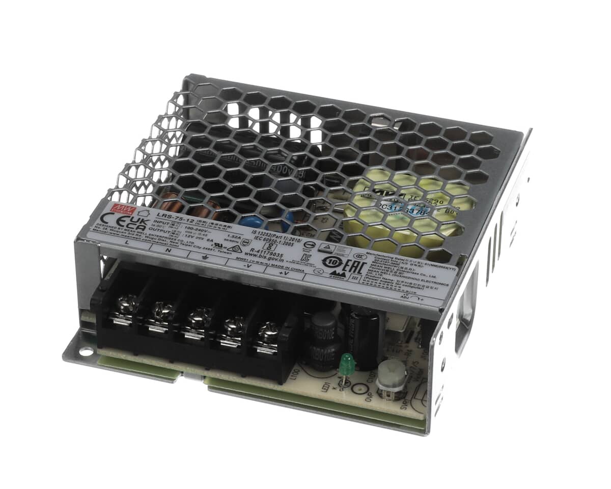 TURBOCHEF PARTS Turbochef 105191 Power Supply Lrs 12VDC 75 W 6A - SKU TBC105191